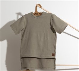 Moi NoiArkası Uzun T-ShirtST02183